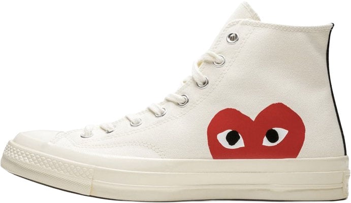 Comme des Garçons Converse Comme des Garçons Blanche Haute Wit