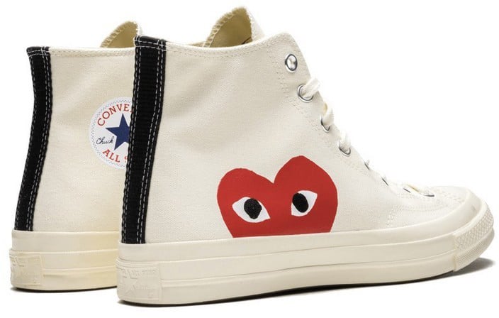 Comme des Garçons Converse Comme des Garçons Blanche Haute Wit