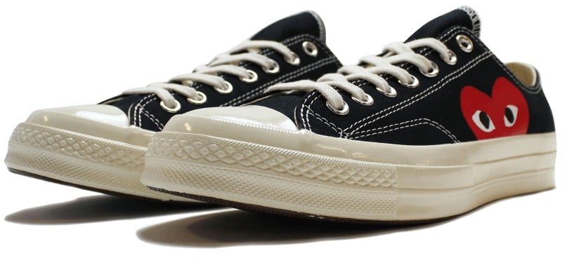 Comme des Garçons Converse Comme des Garçons Play Noir Basse Zwart