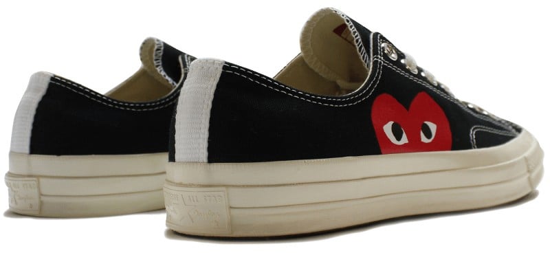Comme des Garçons Converse Comme des Garçons Play Noir Basse Zwart