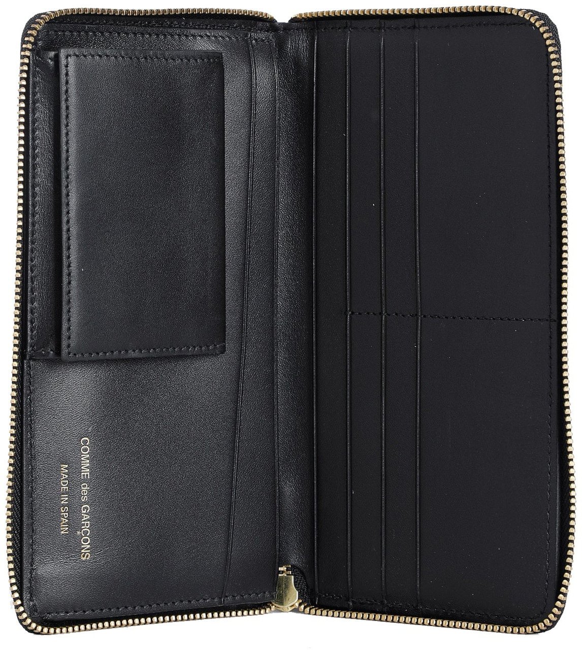 Comme des Garçons Zip Wallet – Black Zwart