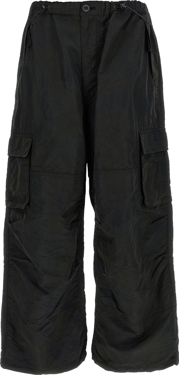 Comme Des Garçons Black Nylon Cargo Pants Zwart