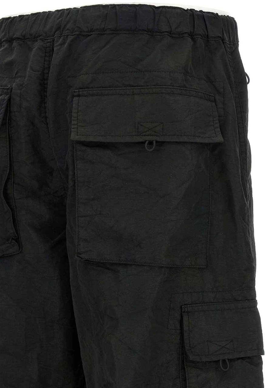 Comme Des Garçons Black Nylon Cargo Pants Zwart