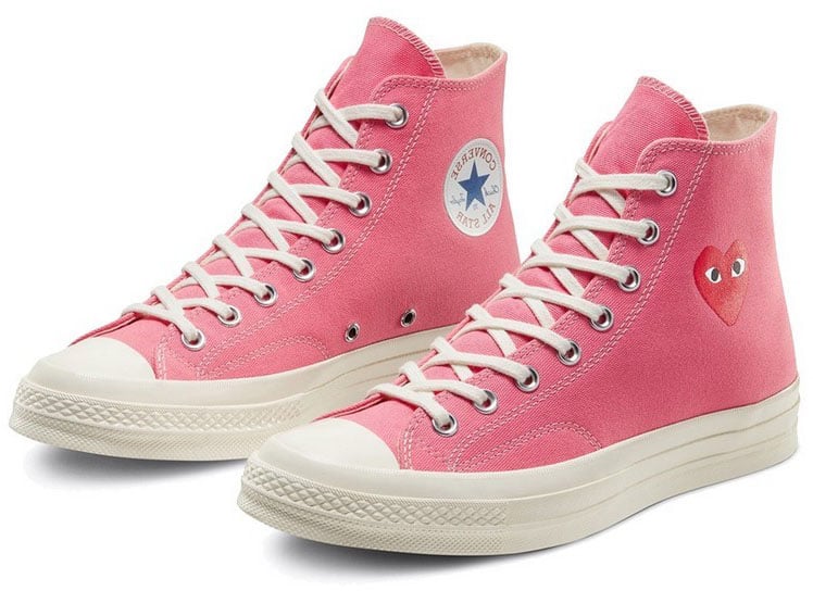 Comme des Garçons Converse Comme des Garçons Rose Haute Roze