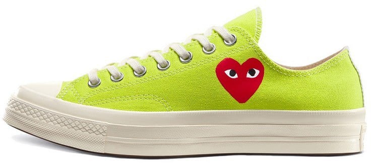 Comme des Garçons Converse Comme des Garçons Verte Basse Rood