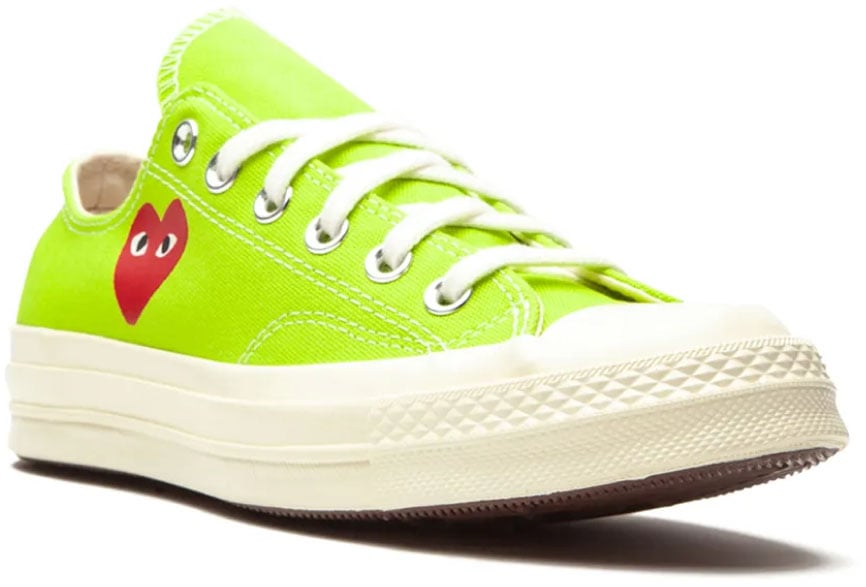 Comme des Garçons Comme Des Garçons Play X Converse Chuck 70 Ox Sneakers Groen