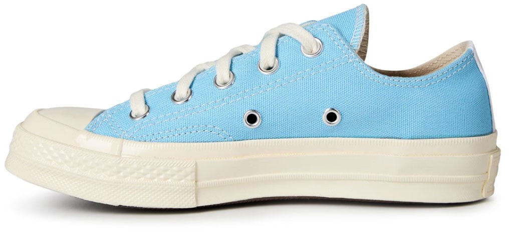 Comme des Garçons Comme Des Garçons Play X Converse Chuck 70 Ox Sneakers Blauw