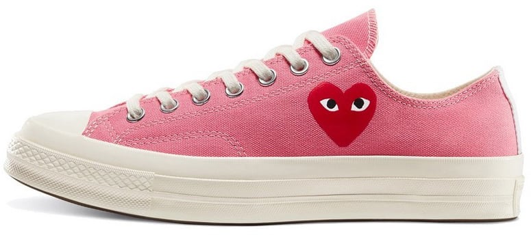 Comme des Garçons Converse Comme des Garçons Rose Basse Roze