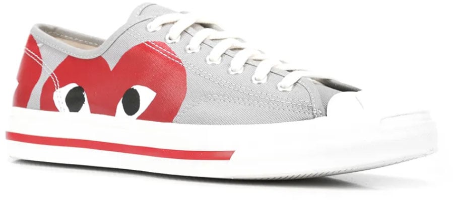 Comme des Garçons Comme Des Garçons Play X Converse Jack Purcell Sneakers Grijs