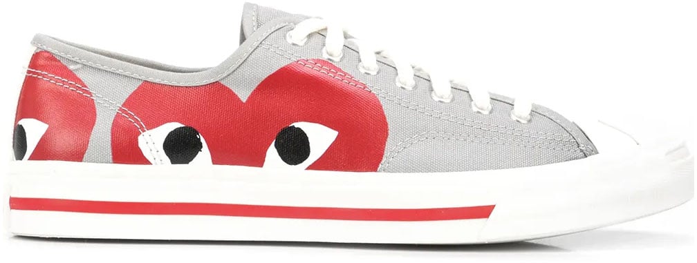 Comme des Garçons Comme Des Garçons Play X Converse Jack Purcell Sneakers Grijs