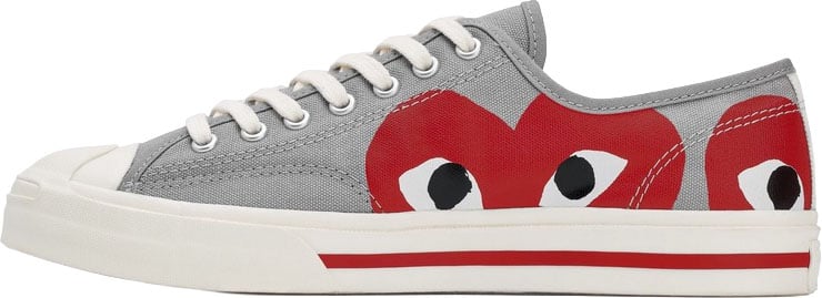 Comme des Garçons Converse Comme des Garçons Jack Purcell Red Grijs