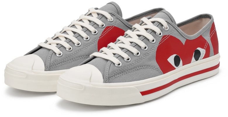 Comme des Garçons Converse Comme des Garçons Jack Purcell Red Grijs
