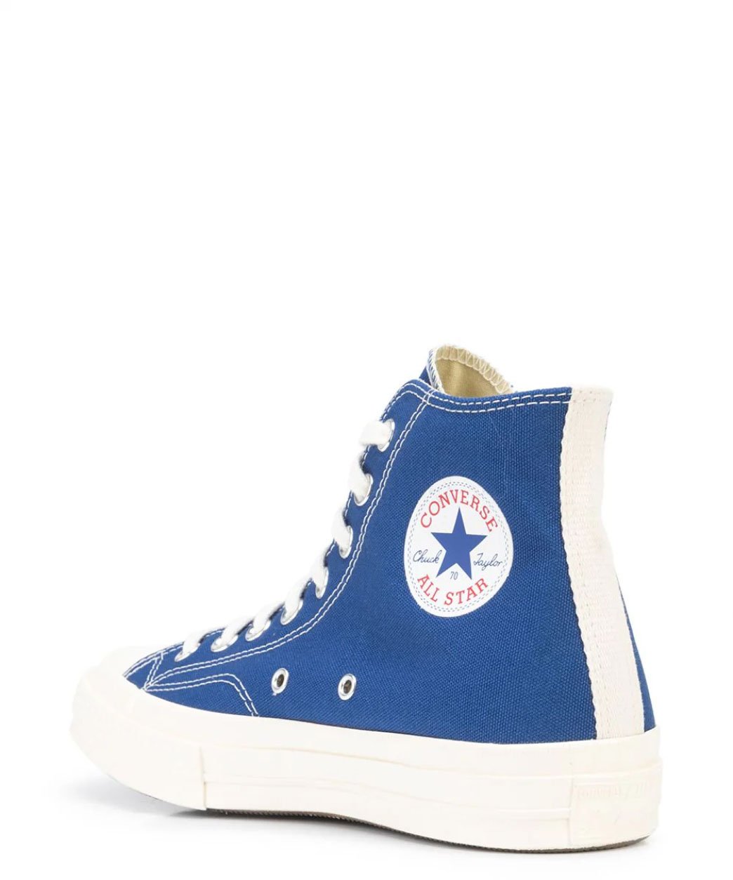 Comme des Garçons Comme Des Garçons Play X Converse Chuck 70 Hi Sneakers Blauw
