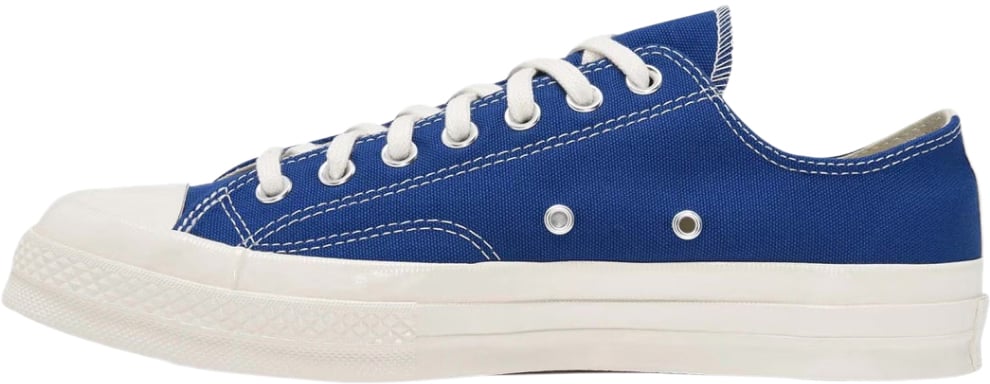 Comme des Garçons Comme Des Garçons Play X Converse Chuck 70 Ox Sneakers Blauw