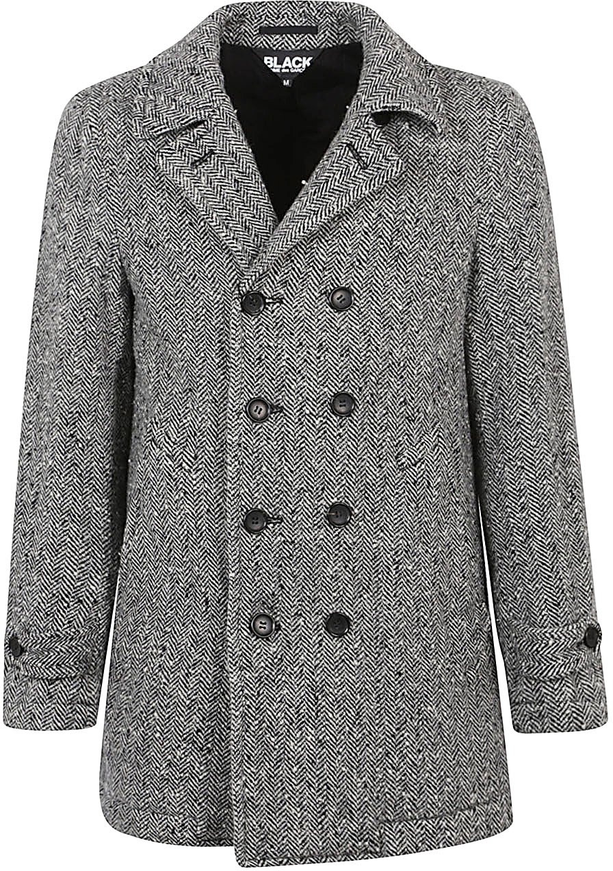 Comme des Garçons Coats Black Zwart