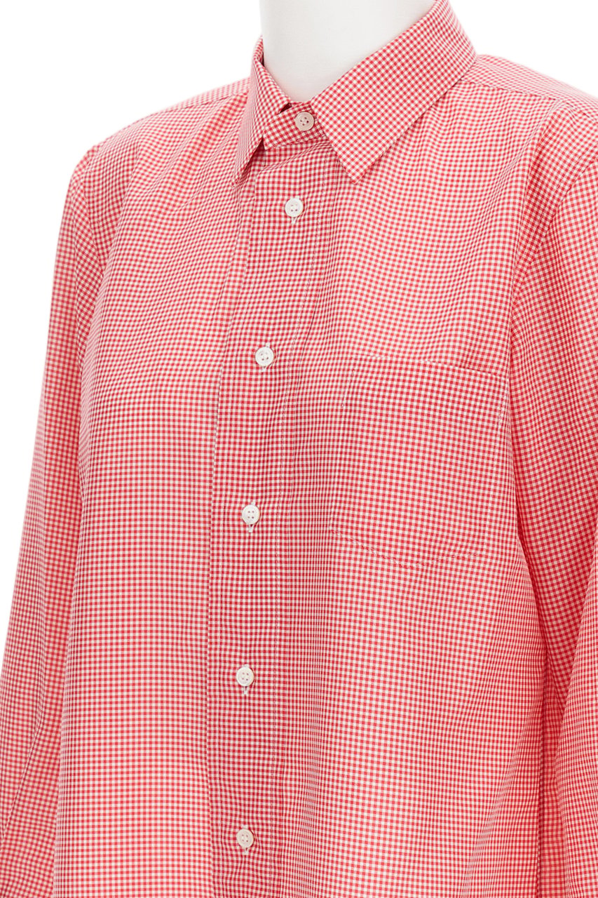 Comme des Garçons Patterned Shirt Rood