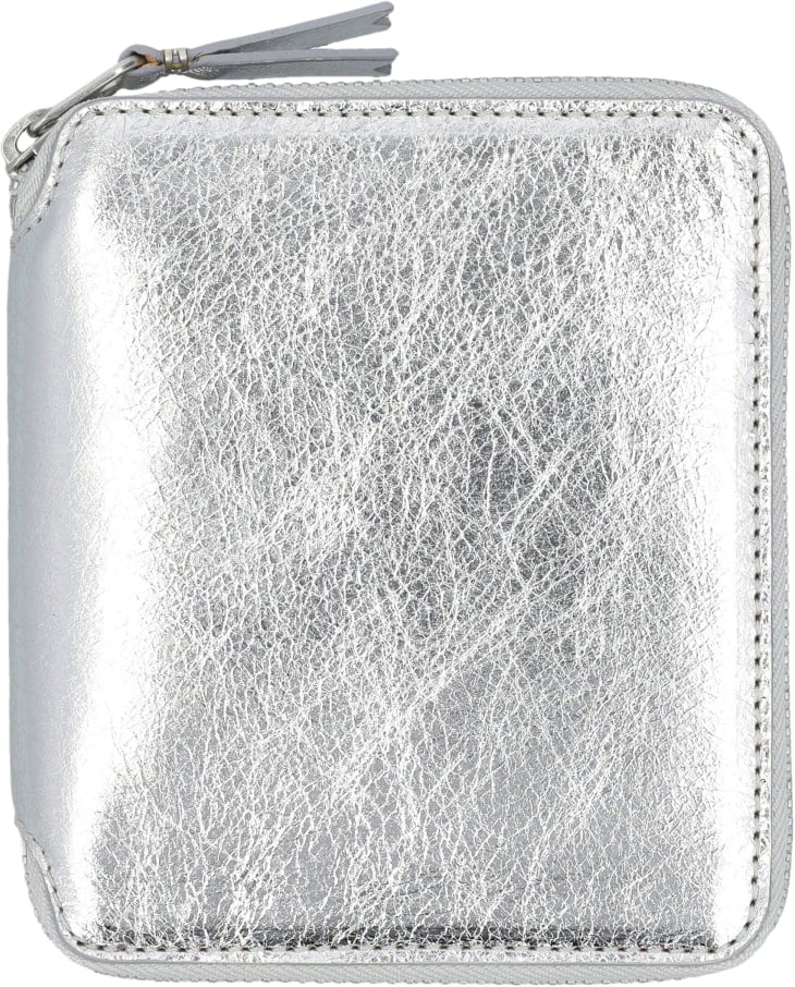 Comme des Garçons Vertical Wallet Zip Around Wit