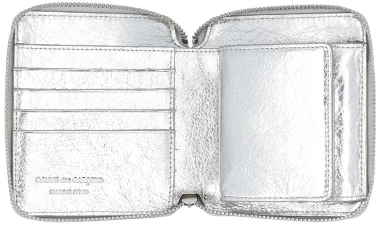 Comme des Garçons Vertical Wallet Zip Around Wit