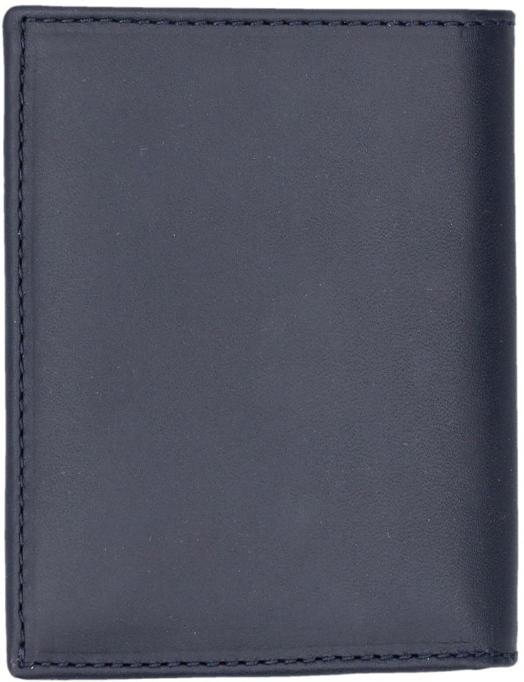 Comme des Garçons Bifold Wallet With Smooth Matte Finish Grijs