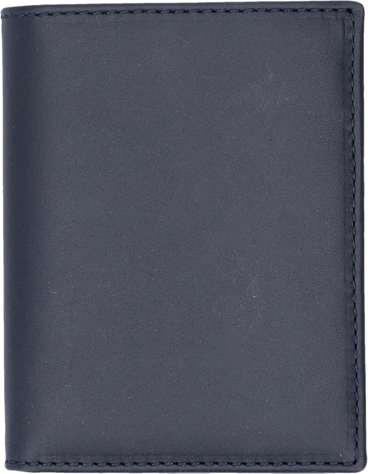 Comme des Garçons Bifold Wallet With Smooth Matte Finish Grijs