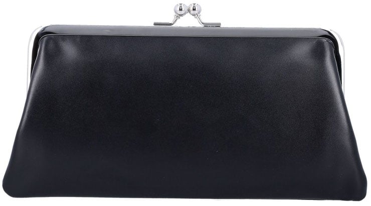 Comme des Garçons Kiss Clasp Wallet L Zwart
