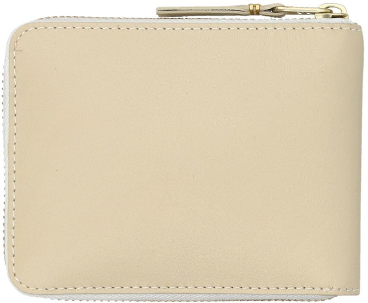 Comme des Garçons Classic Small Wallet Zip Around Geel