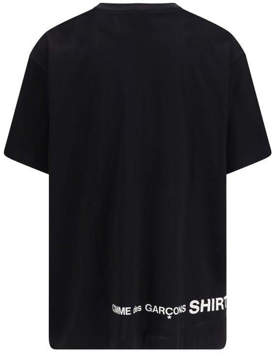 Comme Des Garçons Black Cotton T-Shirt Wit