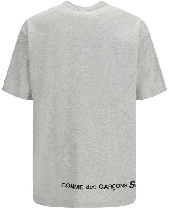 Comme Des Garçons Gray Cotton T-Shirt Wit