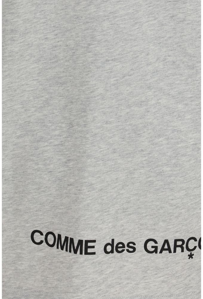 Comme Des Garçons Gray Cotton T-Shirt Wit