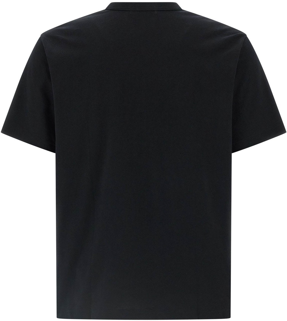 Comme Des Garçons Black Cotton T-Shirt Zwart