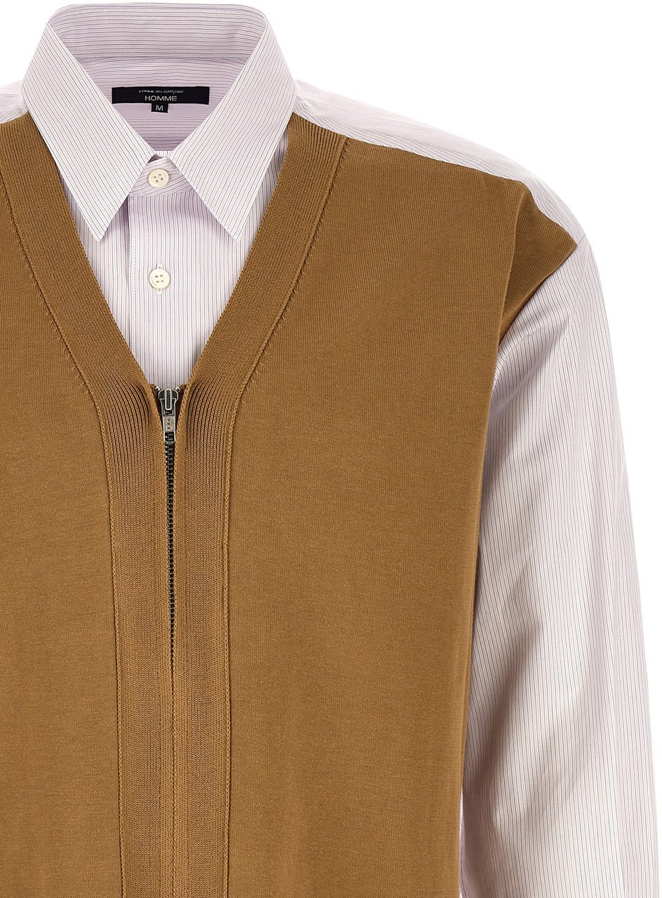 Comme Des Garçons Multicolor Cotton Blouse Divers