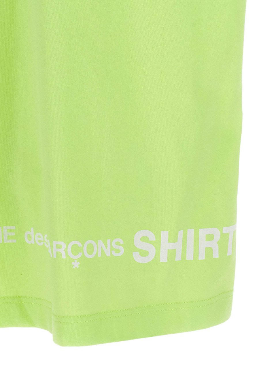 Comme Des Garçons Bicolor Cotton T-Shirt Oranje