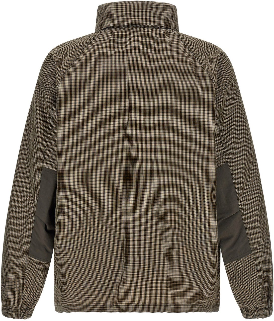 Comme Des Garçons Bicolor Linen Shell Jacket Groen