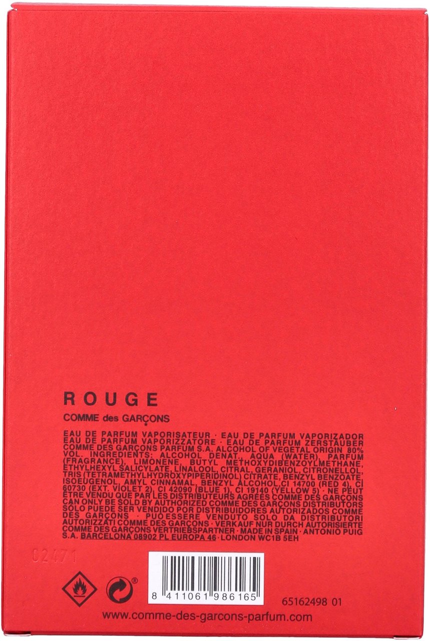 Comme des Garçons Rouge Rood