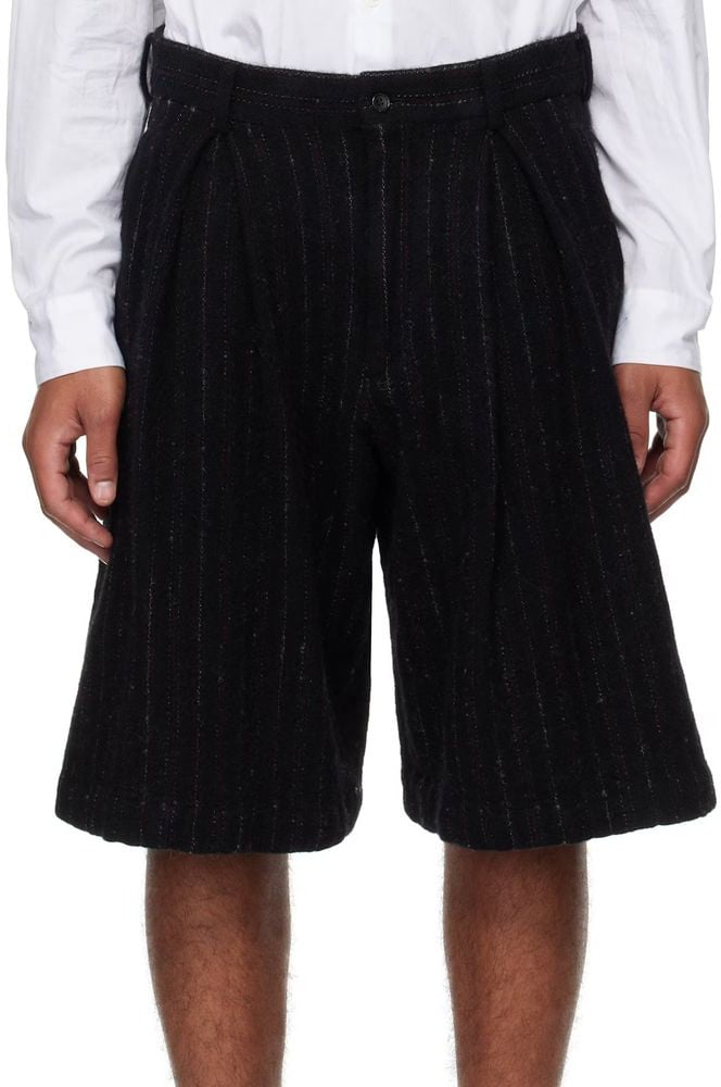 Comme des Garçons Comme Des Garçons Black Nylon Knee Length Zwart