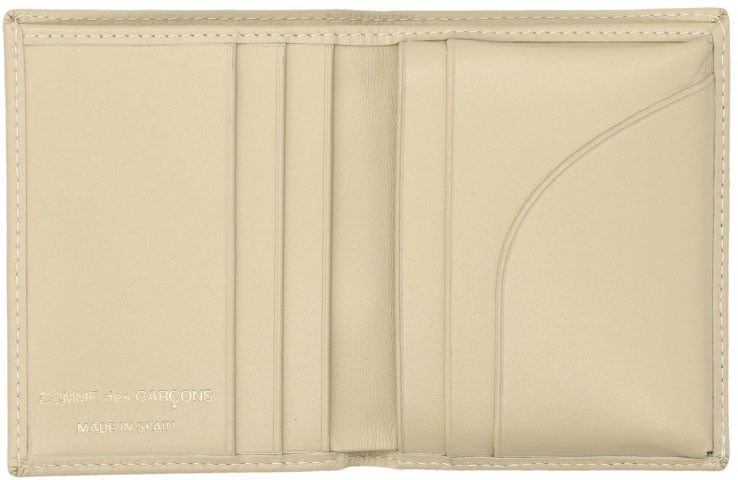 Comme des Garçons Minimalist Bifold Wallet Neutraal