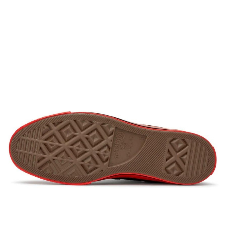 Comme des Garçons Converse Comme des Garçons Chuck 70 High Top Black Red Zwart