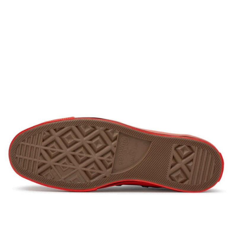 Comme des Garçons Converse Comme des Garçons Chuck 70 Low Top Black Red Zwart