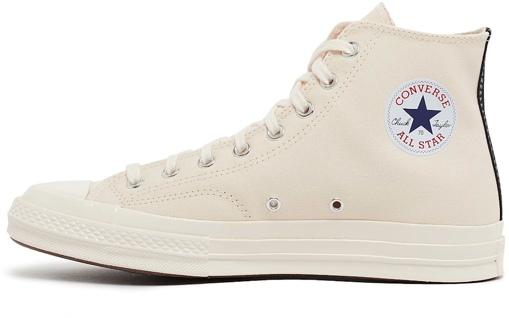Comme des Garçons Comme Des Garçons Play X Converse Chuck 70 Hi Sneakers Wit
