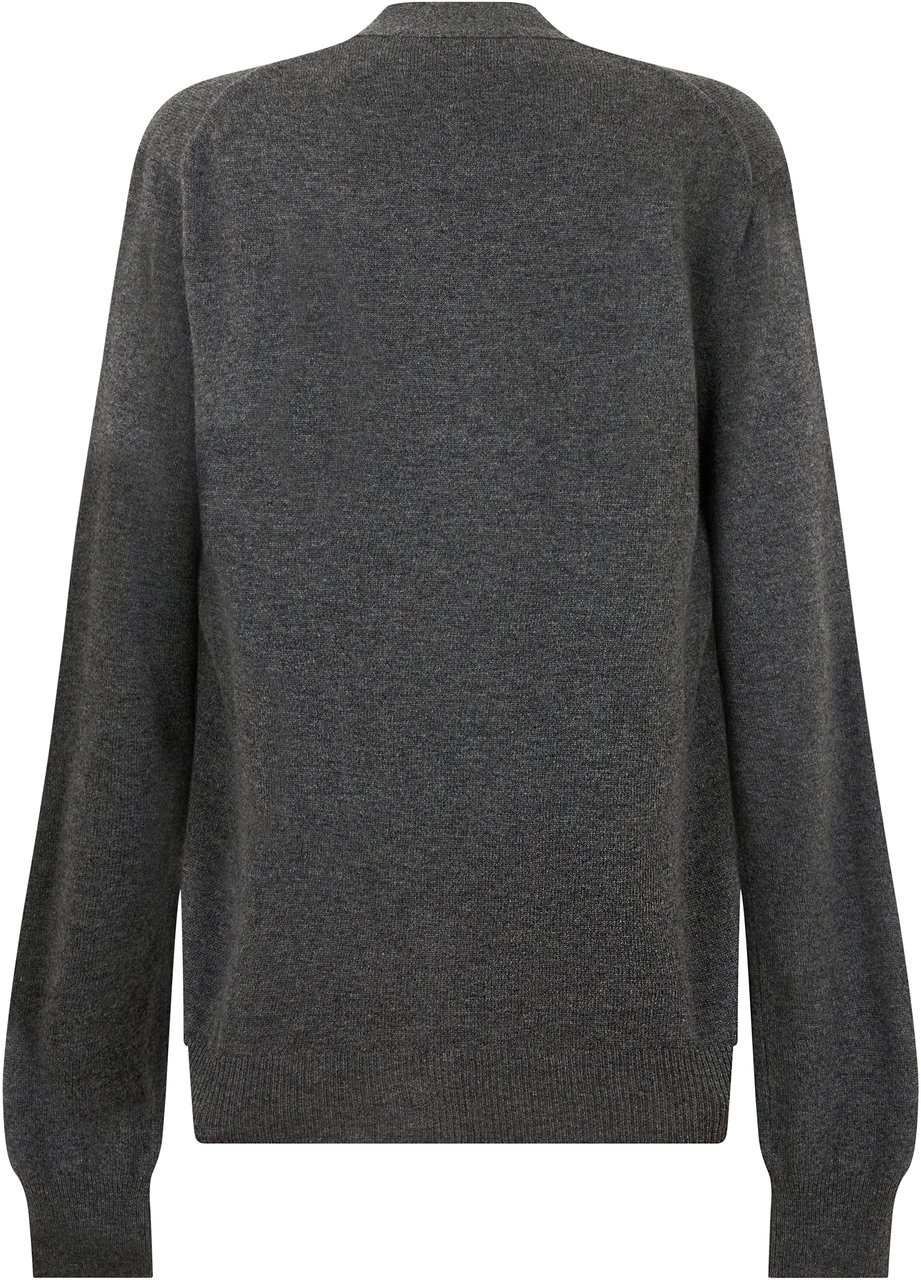 Comme des Garçons Wool cardigan Grijs