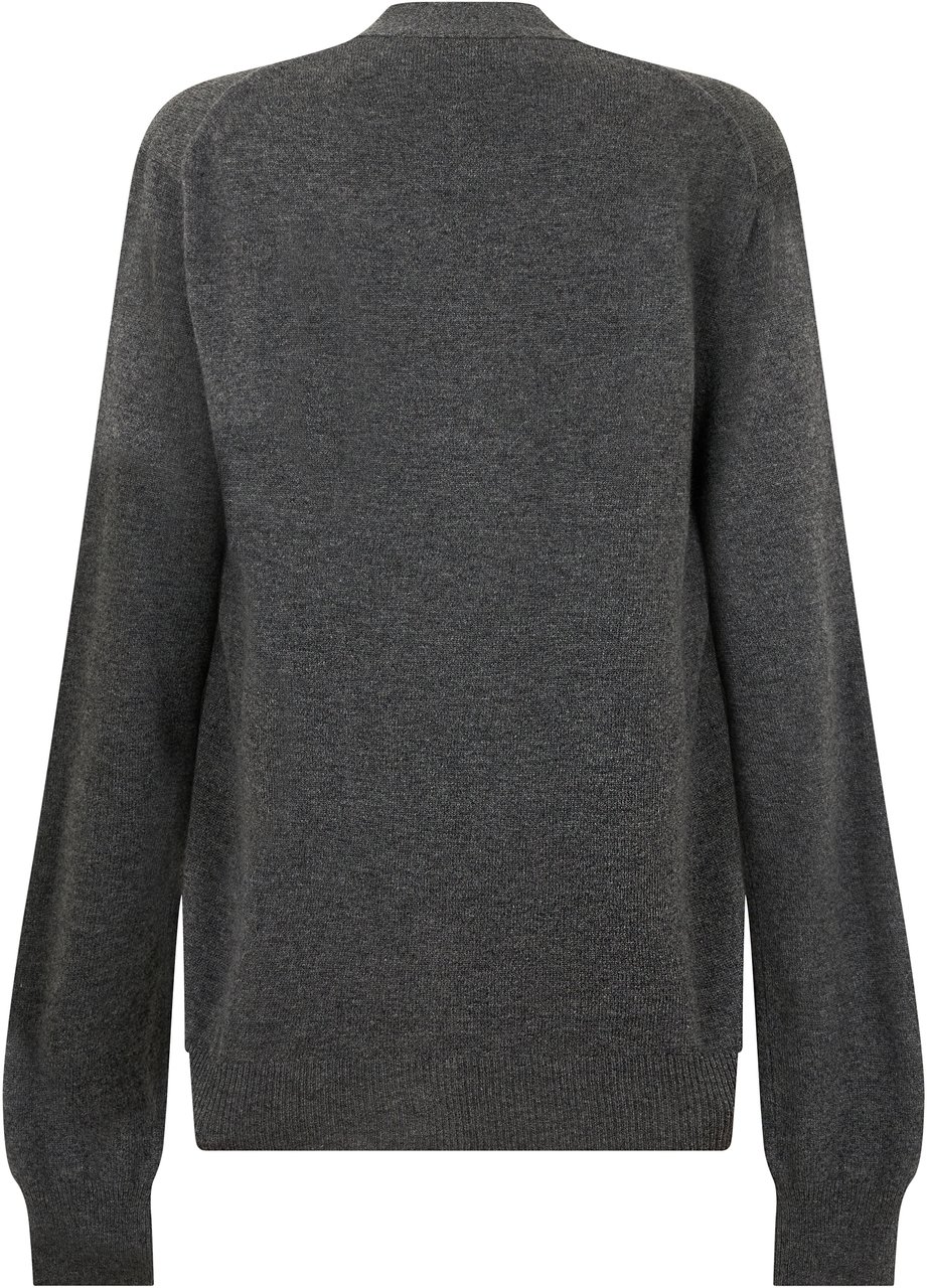 Comme des Garçons Wool cardigan Grijs