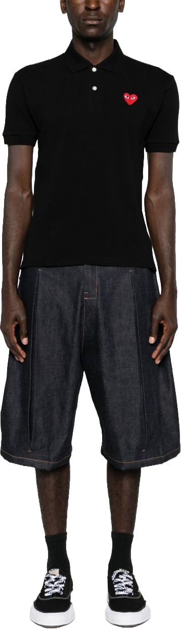 Comme des Garçons T-Shirts And Polos Black Zwart