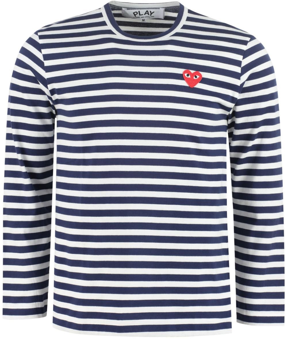 Comme des Garçons T-Shirts And Polos Blue Blauw