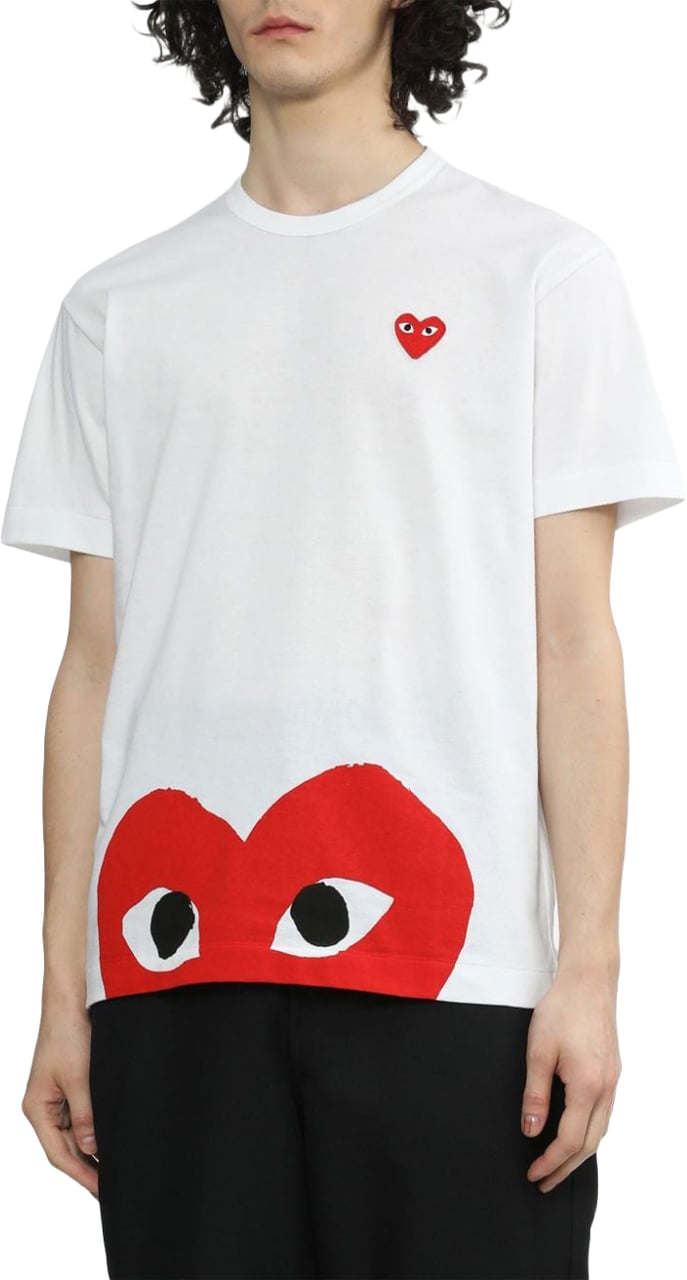 Comme des Garçons T-Shirts And Polos Bianco Wit