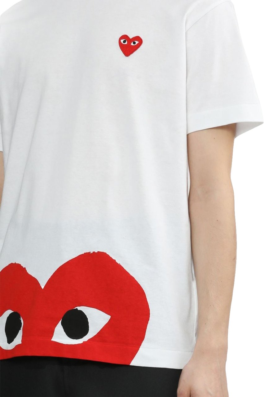 Comme des Garçons T-Shirts And Polos Bianco Wit
