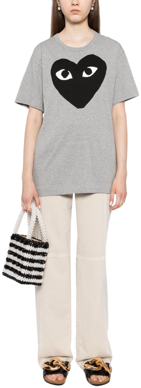 Comme des Garçons T-Shirts And Polos Grey Grijs