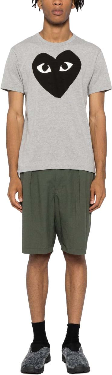 Comme des Garçons T-Shirts And Polos Grey Lichtgrijs