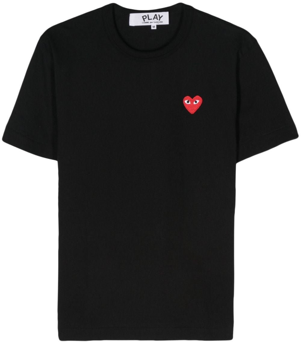 Comme des Garçons T-Shirts And Polos Black Zwart