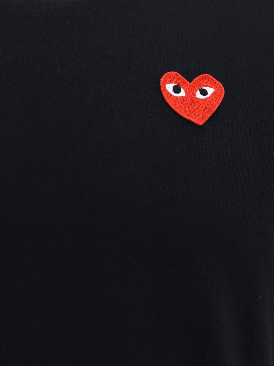 Comme des Garçons T-Shirts And Polos Black Zwart