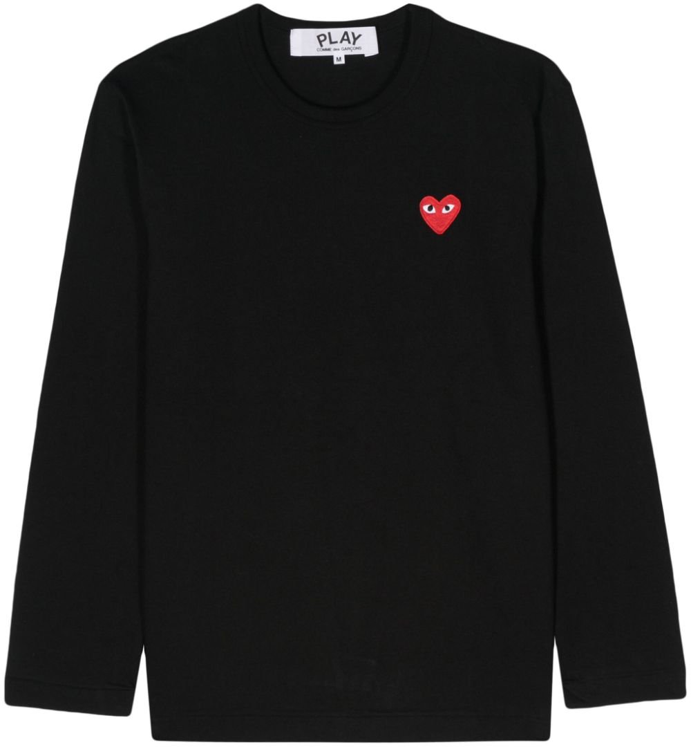 Comme des Garçons T-Shirts And Polos Black Zwart